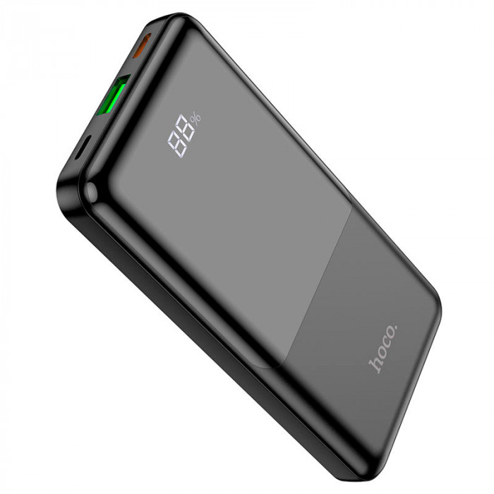 Внешний аккумулятор HOCO Q9 Shell PD20W + QC3.0 10000mAh Черный | Фото 2 из 5