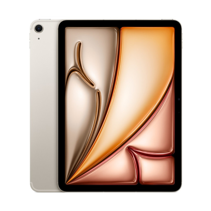 Планшет Apple iPad Air 11 (2024) 128GB Wi-Fi + Cellular Сияющая звезда (Starlight)