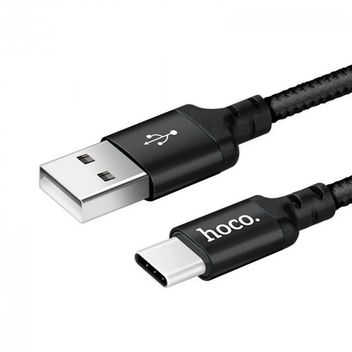 Кабель Hoco X14 USB-Type-C 1м Черный | Фото 3 из 4