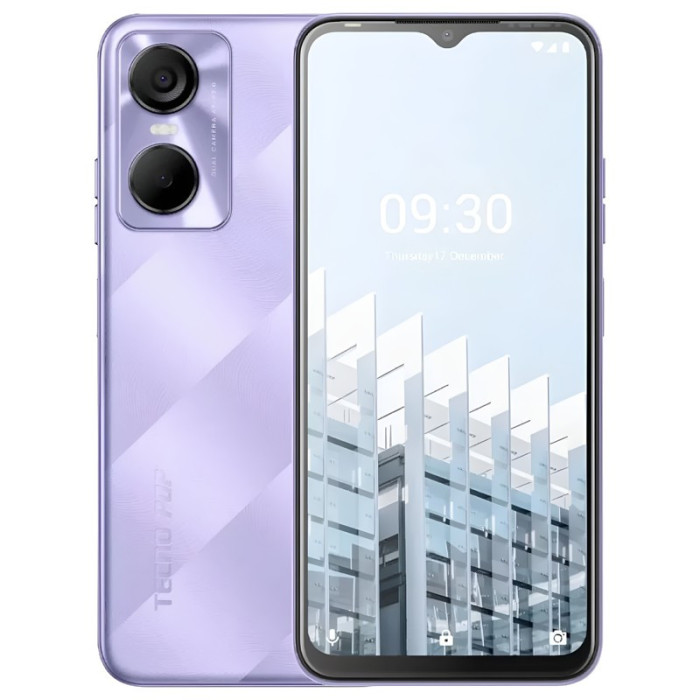 Смартфон Tecno Pop 6 Pro 2/32GB Фиолетовый (Seven Degree Purple) EAC