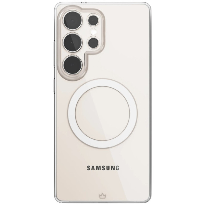 Чехол защитный VLP Puro Case с MagSafe для Samsung S25 Ultra, прозрачный | Фото 1 из 1