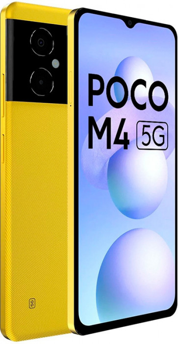 Смартфон Poco M4 5G 6/128GB Желтый (Yellow) | Фото 2 из 3