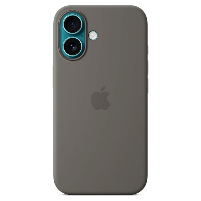 Чехол накладка для iPhone 16 6.1" Silicone Case with Magsafe Grey | Фото 1 из 1