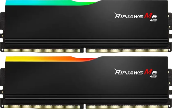 Оперативная память 32Gb DDR5 5200MHz G.Skill Ripjaws M5 RGB (F5-5200J4040A16GX2-RM5RK) (2x16Gb KIT)