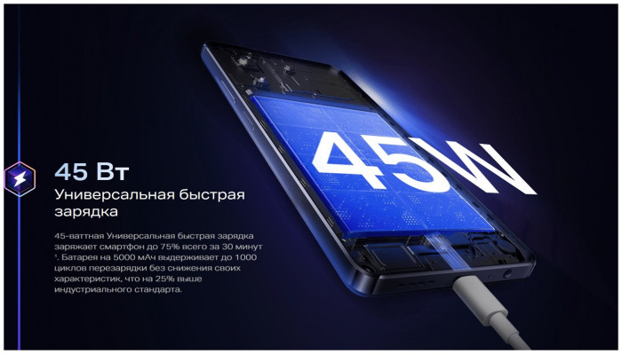 Смартфон Infinix Note 30 8/128GB Черный (Black) EAC | Фото 9 из 29
