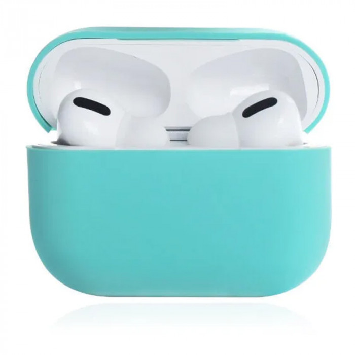 Чехол Silicone Case Protection на AirPods Pro 2 Голубой