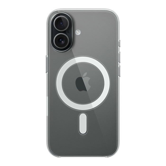 Чехол накладка iPhone 17 6.3" Clear Case with Magsafe Transparent