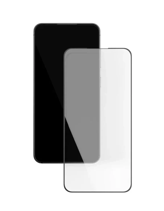 Стекло защитное 2.5D VLP DLC Glass для Samsung S25 Plus с черной рамкой