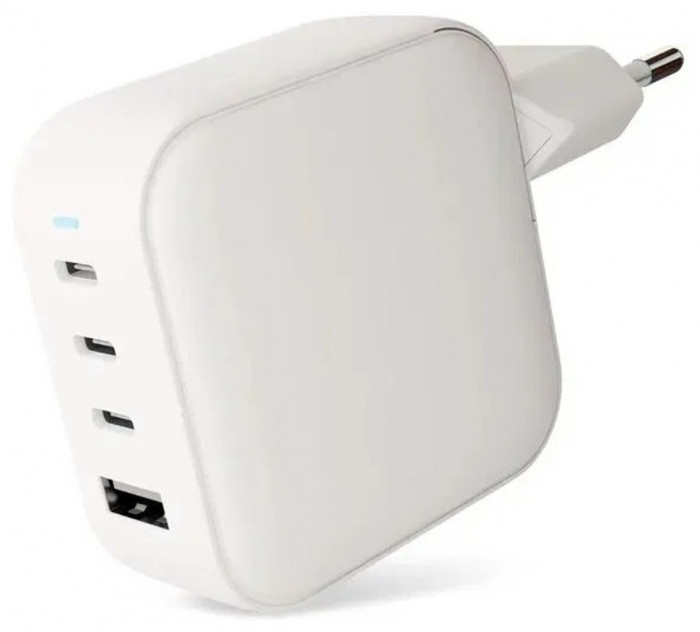 Сетевое зарядное устройство VLP G-Charge 100Вт 3 USB-C+USB-A PD QC белый | Фото 2 из 4