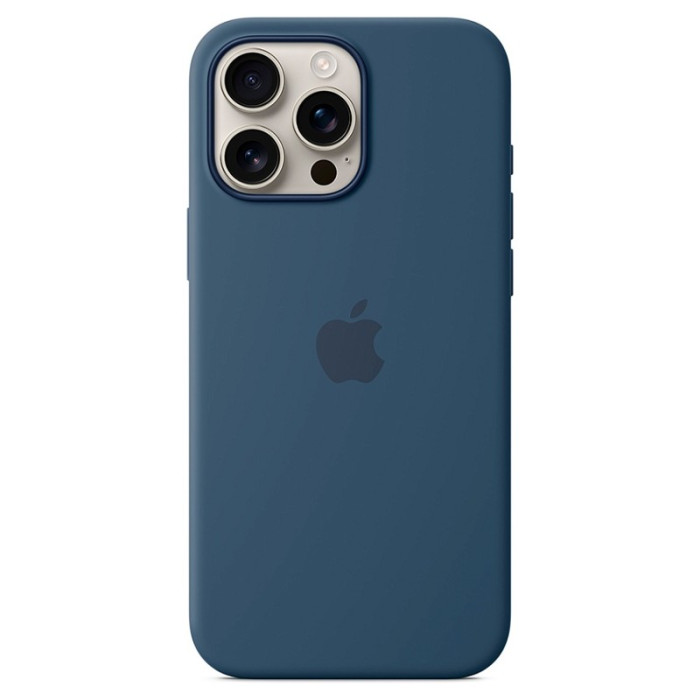 Чехол накладка для iPhone 16 Pro 6.3" Silicone Case with Magsafe Plum | Фото 1 из 1