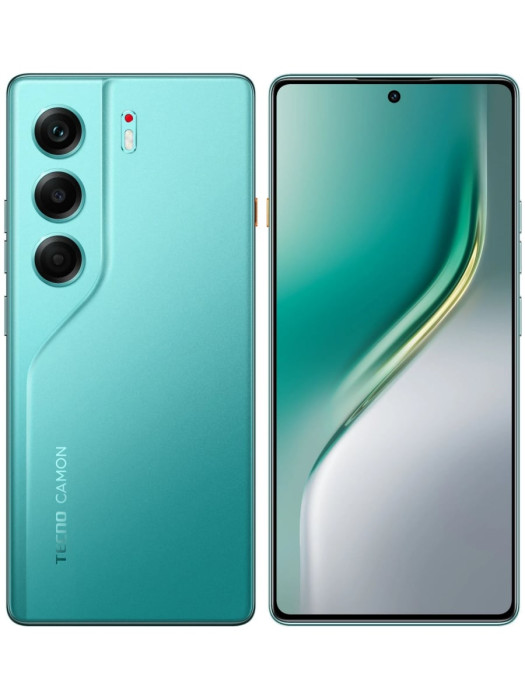 Смартфон Tecno Camon 40 8/256GB Зеленый (Emerald Glow Green)