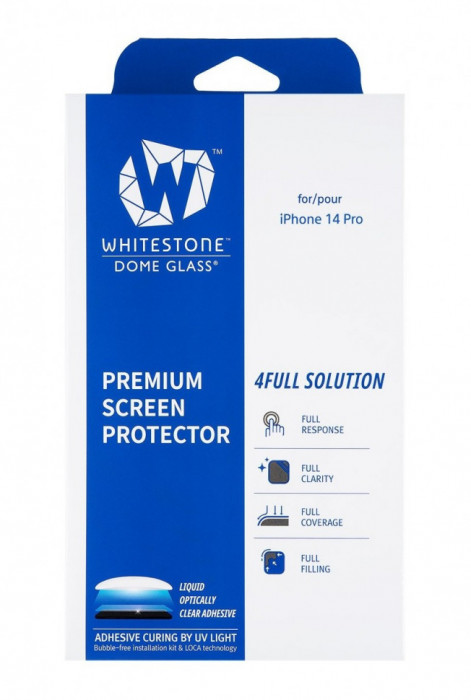 Защитное стекло Whitestone Dome glass для iPhone 14 Pro | Фото 3 из 3