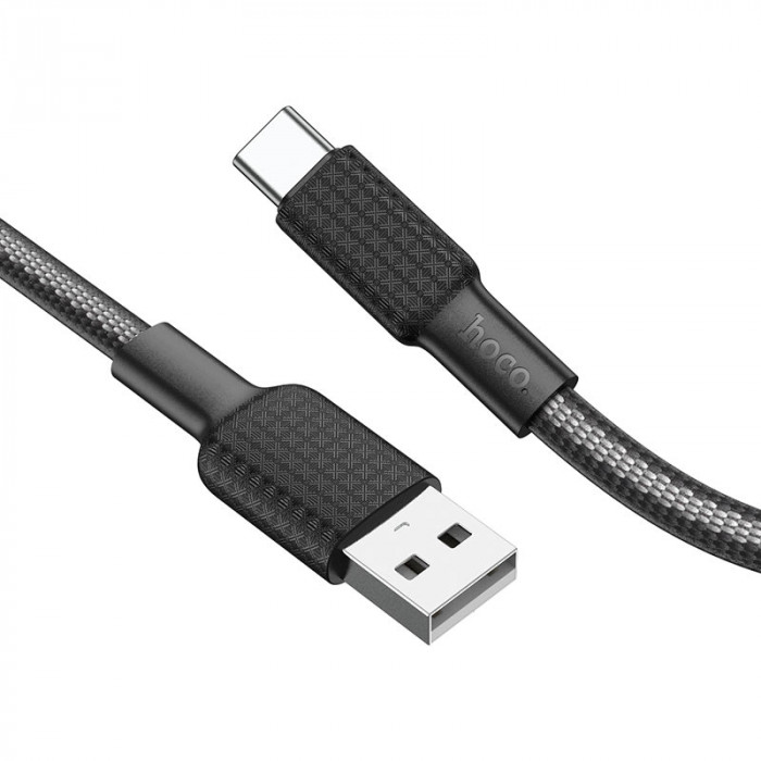 Кабель HOCO X69 Anti-Winding Type-C на USB Type A | Фото 2 из 4