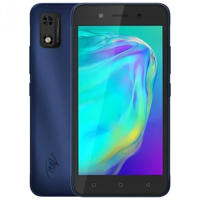 Смартфон Itel A17 1/16GB Синий (Dark Blue)