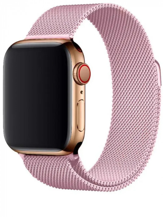 Ремешок Milanese Loop для Apple Watch 42/44/45/49мм Розовый | Фото 1 из 2