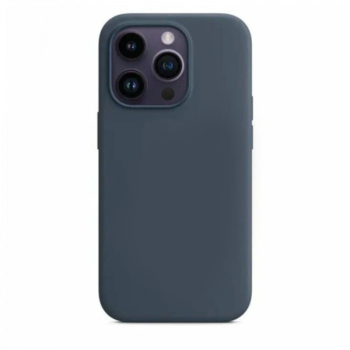Чехол Silicone Case with Magsafe для iPhone 14 Pro Темно Синий (Midnight) | Фото 1 из 2