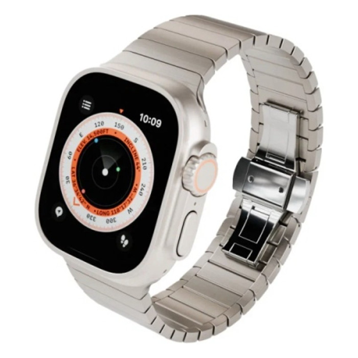 Ремешок VLP Titanium Band для Apple Watch 42/44/45/49, серый | Фото 1 из 1