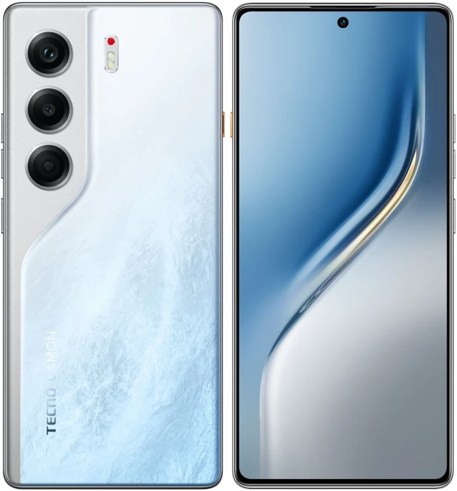 Смартфон Tecno Camon 40 8/256GB Белый (Glacier White) | Фото 1 из 3