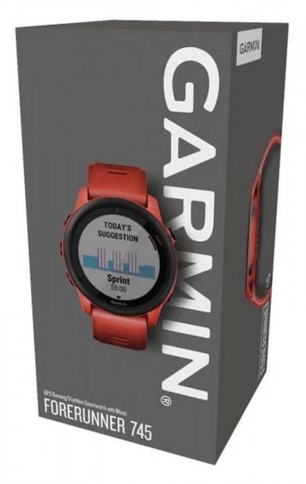 Умные часы Forerunner 745  Magma Red (010-02445-12)