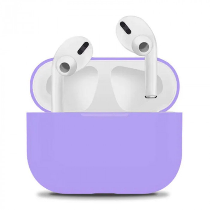 Чехол Silicone Case Protection на AirPods Pro 2 Сиреневый | Фото 1 из 2