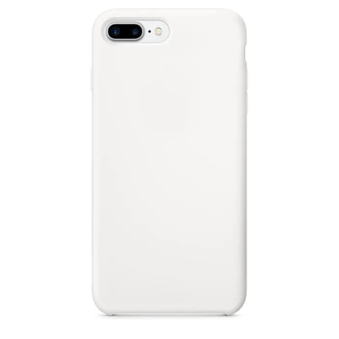 Чехол силиконовый для iPhone 8 Plus Белый | Фото 2 из 2