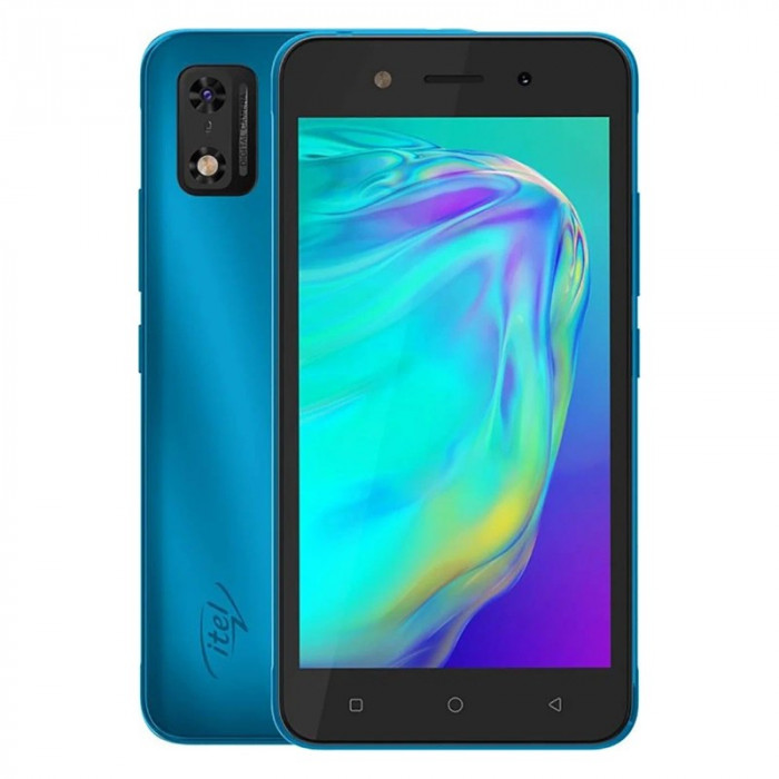 Смартфон Itel A17 1/16GB Голубой (Lake Blue) | Фото 1 из 8