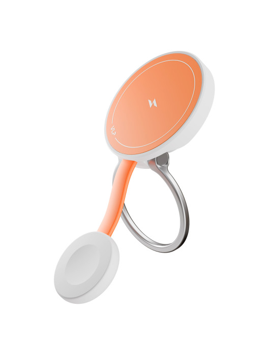 Беспроводное зарядное устройство VLP LITE Snap Charger Duo USB-C Qi2, Apple Watch, stand, white