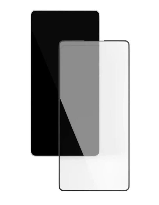 Стекло защитное 2.5D VLP DLC Glass для Samsung S25 Ultra с черной рамкой