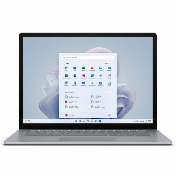 Ноутбук Microsoft Surface Laptop 5 (15" Core i7 16/512GB) Платина | Фото 1 из 5