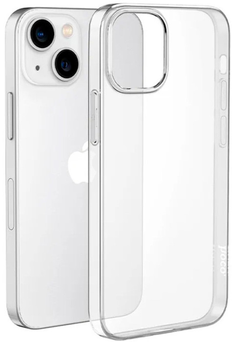 Чехол-накладка силиконовая прозрачная BOROFONE для iPhone 13 | Фото 2 из 2