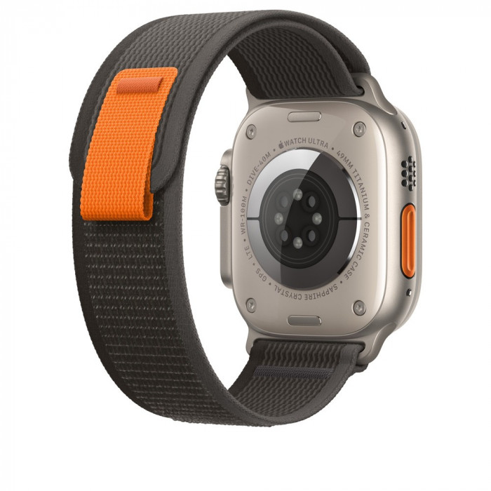Ремешок Trail Loop для Apple Watch 42/44/45/49mm Черный/Серый (Black/Gray) | Фото 1 из 2