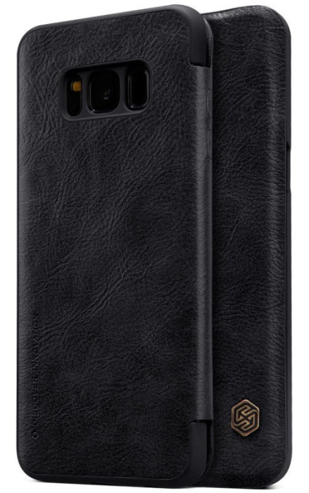 Чехол книжка Nillkin QIN для Samsung Galaxy S9 Черная | Фото 2 из 2