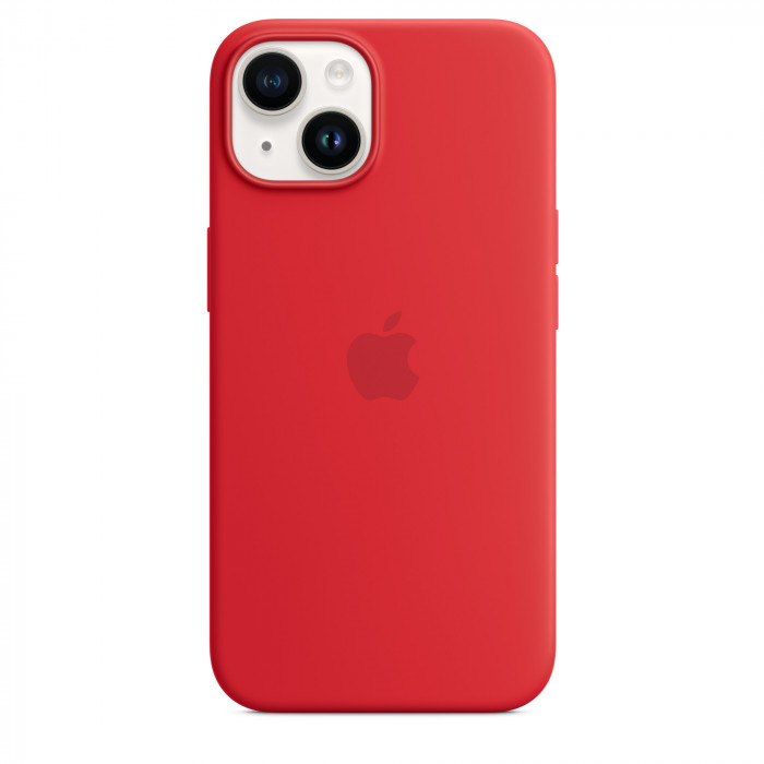 Чехол Silicone Case MagSafe для iPhone 14 Red | Фото 2 из 3