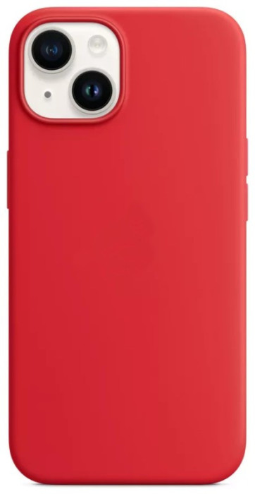 Чехол Silicone Case MagSafe для iPhone 14 Red | Фото 3 из 3