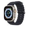 Ремешок для Apple Watch 42/44/45/49mm Ocean Band Черный