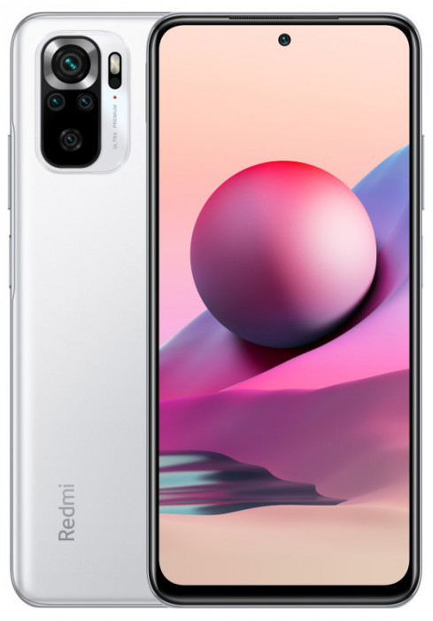Смартфон Xiaomi Redmi Note 10S 8/128GB Pebble White | Фото 1 из 6