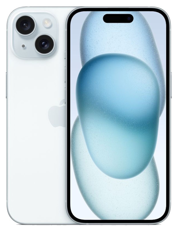 Смартфон Apple iPhone 15 128GB Голубой (Blue) nano SIM + eSIM купить в ...