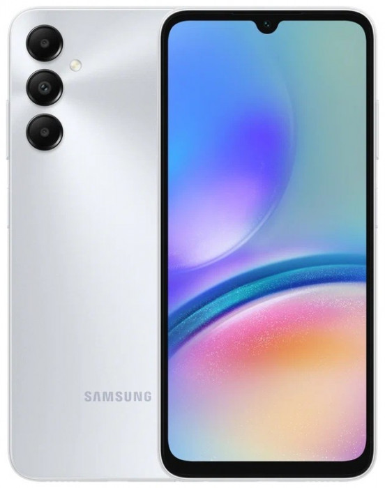 Смартфон Samsung Galaxy A05s 4/64GB Серебристый (Silver) | Фото 1 из 10