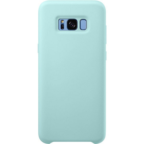 Чехол-накладка Silicone Cover для Samsung Galaxy S9+ Бирюзовый | Фото 1 из 3