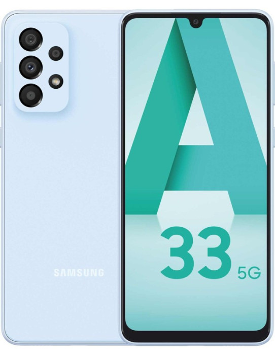 Смартфон Samsung Galaxy A33 5G 8/128GB Голубой (Light Blue) | Фото 8 из 8