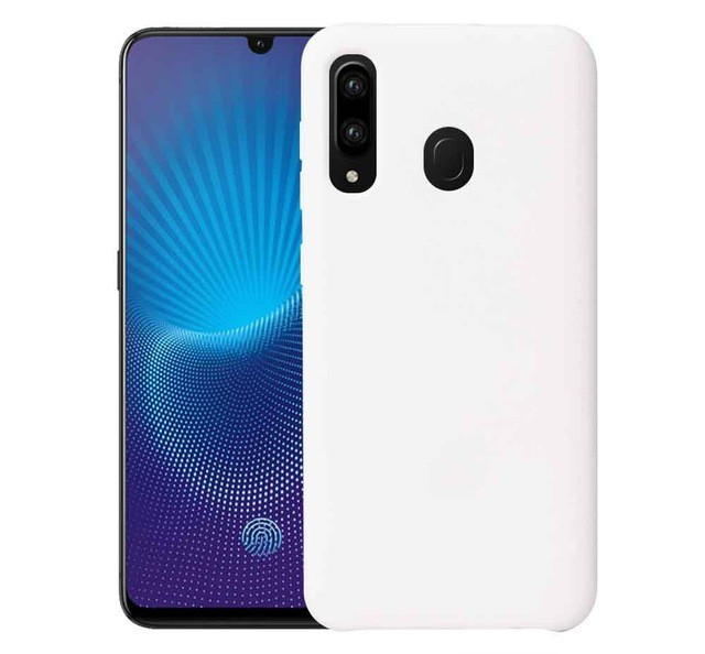 Чехол Silicone Cover для Samsung Galaxy A20/A30 Белый | Фото 1 из 2