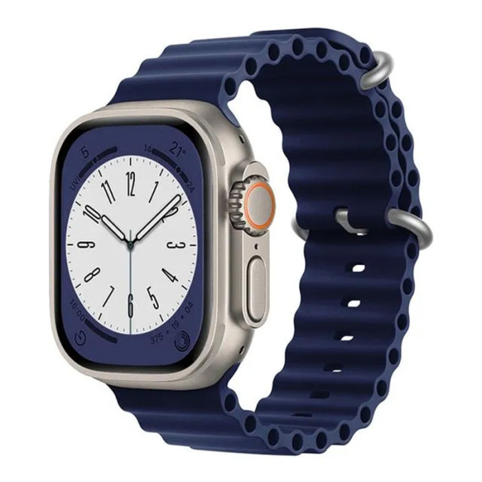 Ремешок для Apple Watch 42/44/45/49mm Ocean Band Синий | Фото 2 из 2