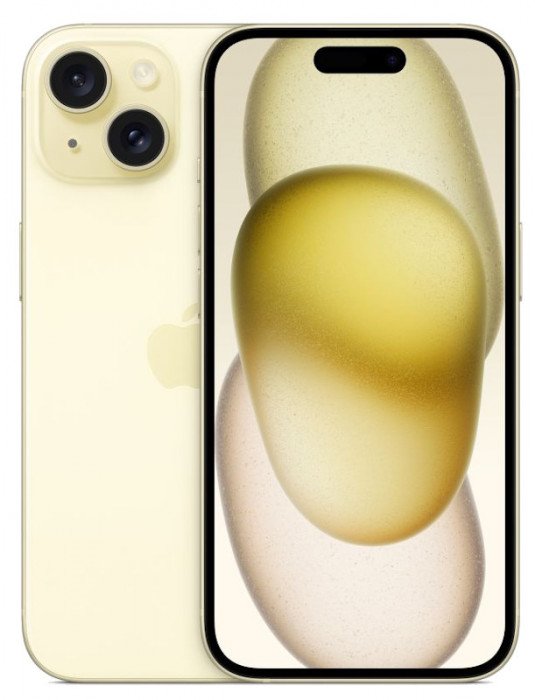 Смартфон Apple iPhone 15 128GB Желтый (Yellow) nano SIM + eSIM | Фото 1 из 4