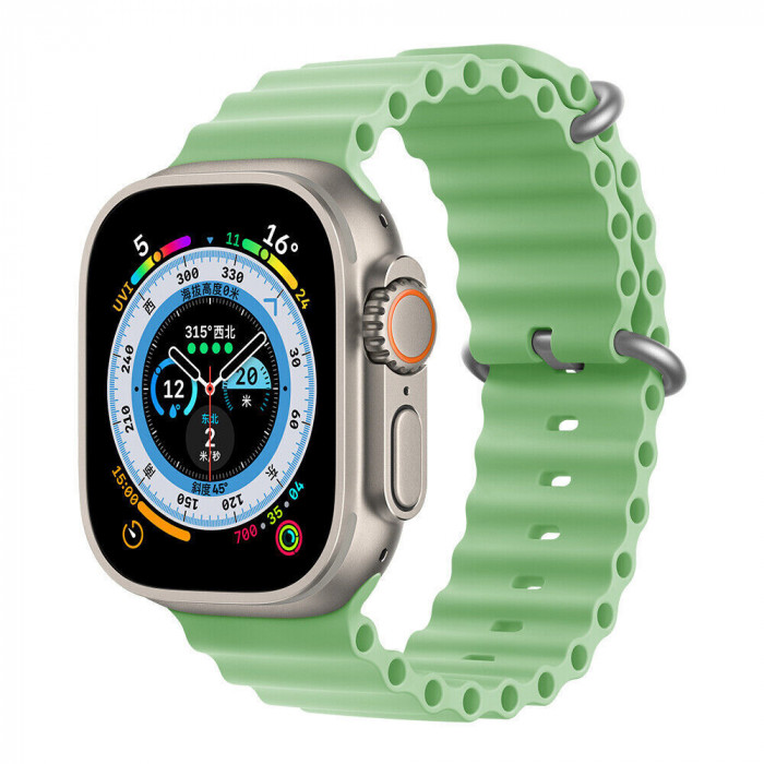 Ремешок для Apple Watch 42/44/45/49mm Ocean Band Мятный | Фото 2 из 3