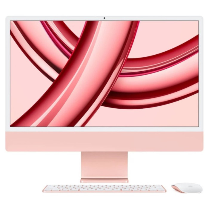 Моноблок Apple iMac 24" 2024 Retina 4,5K, M4 MD2U4 (10-core CPU, 24/512GB, 16-core GPU) Розовый (Pink) | Фото 1 из 3