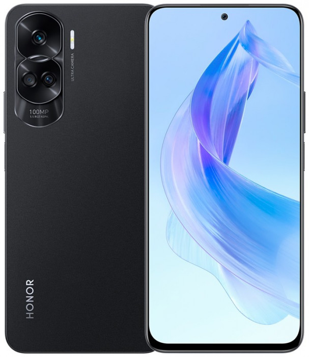 Смартфон Honor 90 Lite 8/256GB Полночный черный (Midnight Black) | Фото 1 из 7