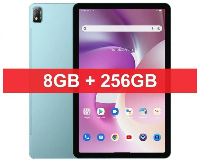 Планшет Blackview TAB 16 LTE 8/256GB Зеленый | Фото 4 из 10