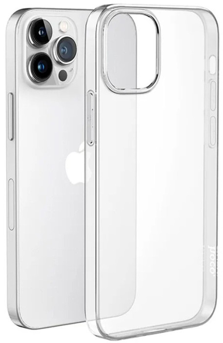 Чехол-накладка силиконовая прозрачная BOROFONE для iPhone 14 Pro | Фото 2 из 2