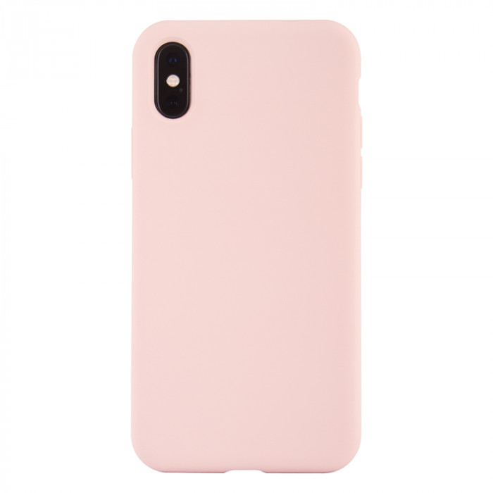 Чехол силиконовый для iPhone X Песочно-розовый | Фото 1 из 2