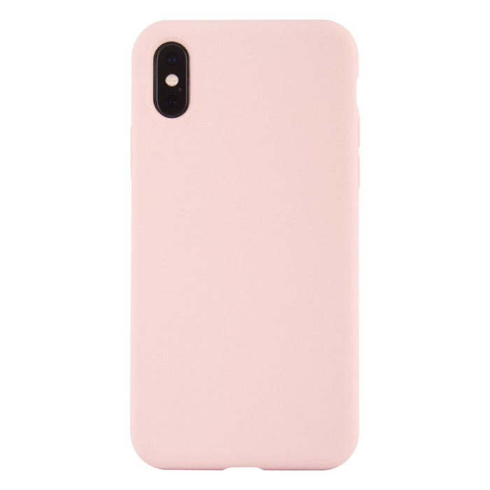 Чехол силиконовый для iPhone X Песочно-розовый | Фото 2 из 2